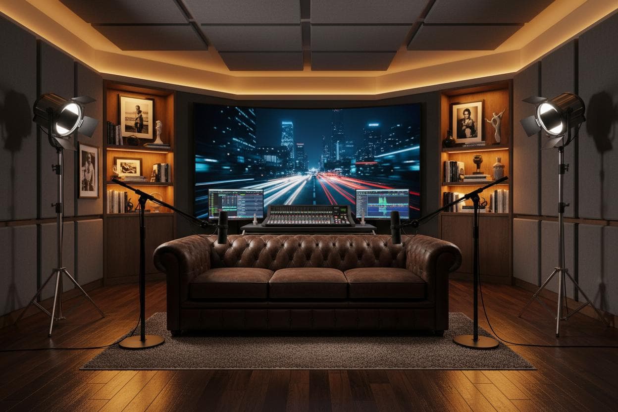 Luxury studio setup